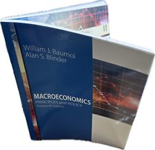 William J. Baumol Macroeconomics: Principles & Policy 13th Edition 📚 comprar usado  Enviando para Brazil