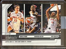 2025 Panini Instant WNBA #134 Sonia Citron Shakira Austin Kiki Iriafen Mystics, usado comprar usado  Enviando para Brazil