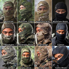 Máscara de paintball máscara airsoft máscara facial completa véu balaclava tático camuflagem militar comprar usado  Enviando para Brazil