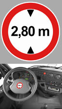 Height limit sticker d'occasion  Expédié en Belgium
