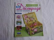 Nuovissimo kit decoupage usato  Roma