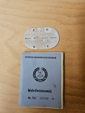 Nva wehrdienstausweis erkennun gebraucht kaufen  Schwerin-Umland VIII