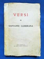 Giovanni camerana versi usato  Torino