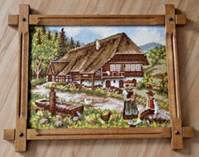 Gobelin stickbild schwarzwald gebraucht kaufen  Paderborn