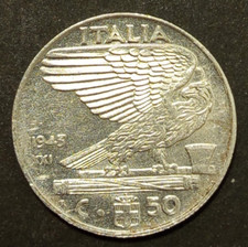Centesimi lire impero usato  Verdellino