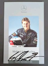 Michael Schumacher original signierte Autogrammkarte,autograph,Formel 1,Mercedes comprar usado  Enviando para Brazil