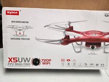 Câmera HD 720p controle remoto ou smartphone SYMA X5UW DRONE WiFi- FPV em tempo real comprar usado  Enviando para Brazil