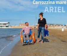Carrozzina mare spiaggia usato  Torino