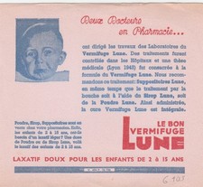 Buvard phramaceutiq vermifuge d'occasion  Reims