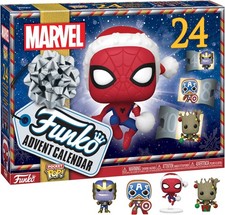Kalendarz adwentowy Funko Marvel Holiday Groot 24 figurki winyl, używany na sprzedaż  PL