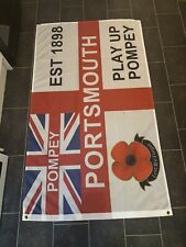 Portsmouth pompey flag for sale  WORCESTER