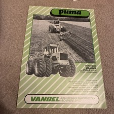 Prospectus tracteur vandel d'occasion  Buchy