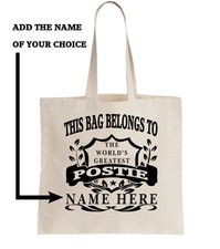 Personalised tote postman for sale Personalised tote postman for sale  ENFIELD