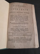 1794 elementi chirurgia usato  Savona