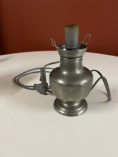Lampe poser étain d'occasion  Villeréal