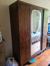 Armoire portes miroir d'occasion  Paris XIX