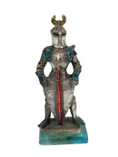 Vecchia statuina cavaliere usato  Salerno