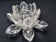 Lotus teelichthalter kristall gebraucht kaufen  Zell