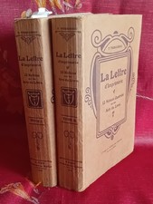Lettre imprimerie notices d'occasion  Orvault