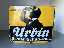 Altes emailleschild urbin gebraucht kaufen  Wünnenberg