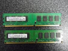 2x 2GB DDR2-RAM 240-pol. PC2 6400 800 MHZ SAMSUNG M378T5663QZ3-CF7 segunda mano  Embacar hacia Argentina