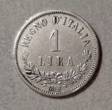 Lira 1863 valore usato  Italia