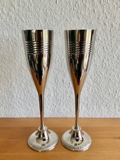 Messing sektflöte sektkelch gebraucht kaufen  Lünen
