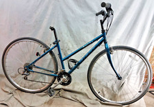 1995 Giant Nutra City Hybrid Bike 17" Średni stal chromoly Shimano USA Shipper! na sprzedaż  Wysyłka do Poland