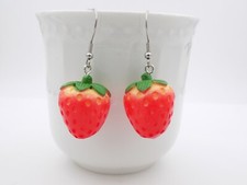 New strawberry earrings for sale  Indian Orchard