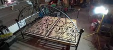 Metallbett schmiedekunst 200x2 gebraucht kaufen  Wermelskirchen