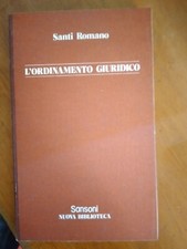 Santi romano ordinamento usato  Italia