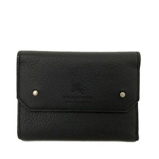 Carteira de couro com logotipo BURBERRY azul marinho/6BH0712 comprar usado  Enviando para Brazil