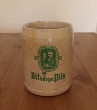 Boccale birra bitburger usato  Roma