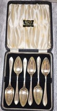 Silverplate grapefruit spoons for sale  BATH