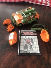 Vintage 1985 Transformers G1 Roadbuster Original Deluxe Autobot com Acessórios comprar usado  Enviando para Brazil