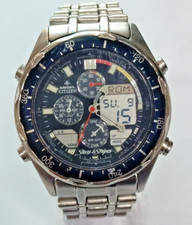 Relógio masculino C320-Q01877 CITIZEN NAVISAIL STAR & STRIPES MOSTRADOR AZUL JC-18 comprar usado  Enviando para Brazil