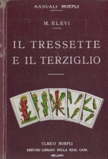 Tressette terziglio. manuali usato  Trento