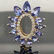 tansanit schmuck gebraucht kaufen  Idar-Oberstein