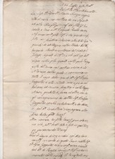 Date italia manoscritto d'occasion  Montargis