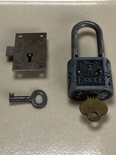 Fechadura e chave vintage Eagle Pad e armário/gaveta comprar usado  Enviando para Brazil