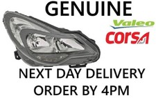 Farol direito Valeo Opel Corsa D H7 fabricante de equipamento original 2006-14, usado comprar usado  Enviando para Brazil