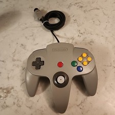 Controle Nintendo 64 N64 original cinza OEM autêntico funciona  comprar usado  Enviando para Brazil