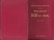 Wolseley h.p. model. for sale  BAGSHOT