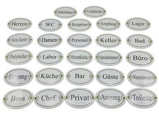 Emaille email türschild gebraucht kaufen  Borken
