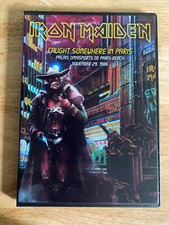 DVD ao vivo Iron Maiden - Caught Somewhere in Paris 1986 Bruce Dickinson Eddie, usado comprar usado  Enviando para Brazil