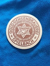 Bierdeckel gold chsenbrauerei gebraucht kaufen  Meßstetten