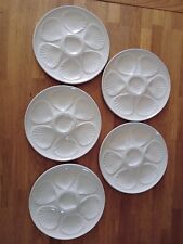 Assiettes blanches huîtres d'occasion  Tournay