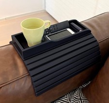 Mesa bandeja braço sofá bambu preto para sofá flexível/dobrável comprar usado  Enviando para Brazil