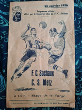 Football programme sochaux d'occasion  Laval