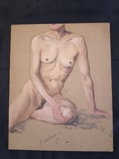 Nudo dipinto tecnica usato  Roma